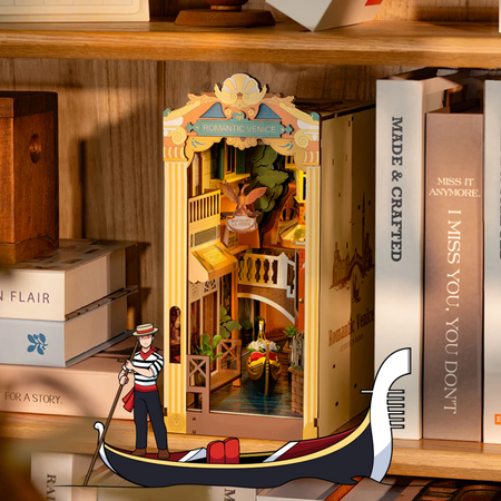 DIY Book Nook - Romantické Venice | Rolife