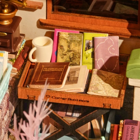 Mini dům 3d - Corner Bookstore | Rolife