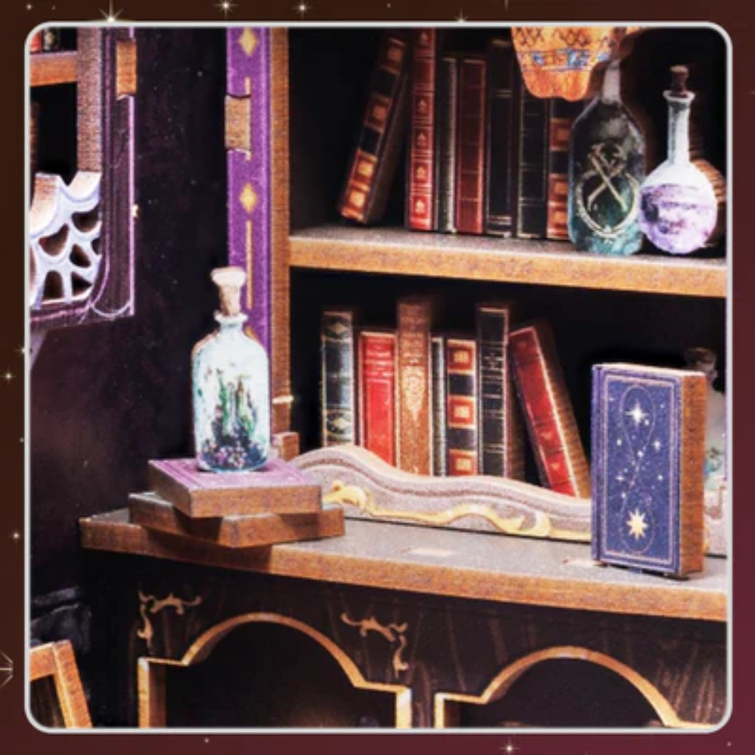 Dvířka, která skrývají tajemství – DIY Book Nook - The Astrology Bookshop | Cutebee