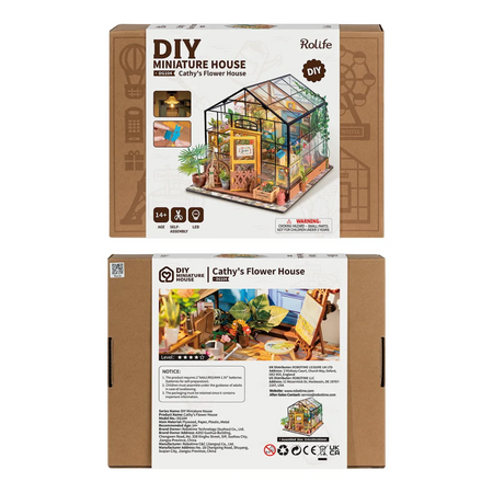 DIY Miniaturní domeček - Cathy's Flower House| Rolife