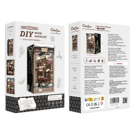 Kyoto Snow Whisper - DIY Book Nook | Cutebee