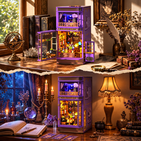 Whisper Magic Shop – DIY Book Nook Robotime | 3D puzzle Dárek