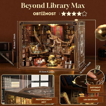 DIY miniaturální domeček - Beyond Library MAX