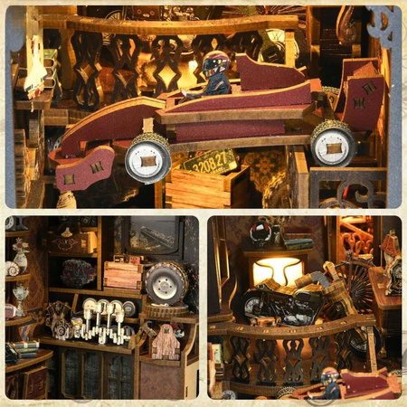 DIY Book Nook - Automobil