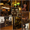 DIY Book Nook - Pianista a slavík Pianist with Nightingale | MiniCity