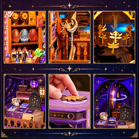 Whisper Magic Shop – DIY Book Nook Robotime | 3D puzzle Dárek