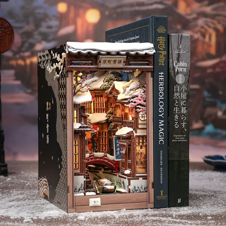 Kyoto Snow Whisper - DIY Book Nook | Cutebee