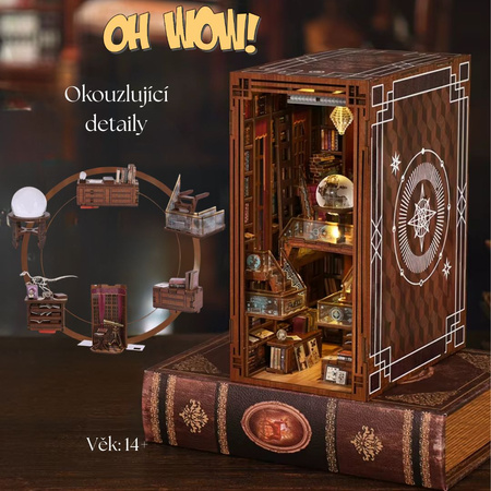 DIY Book Nook - Beyond Library | Miniaturní dům