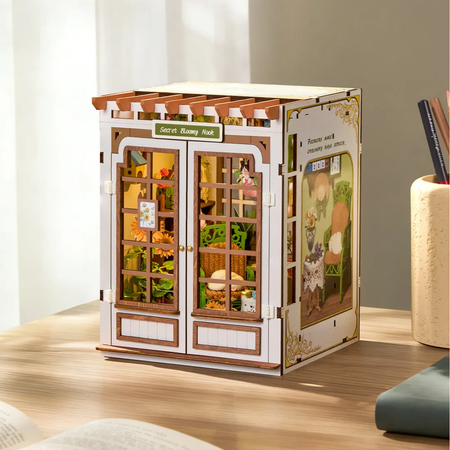 Secret Bloomy Nook – DIY Book Nook Rolife