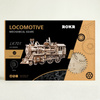 Dřevěná stavebnice Puzzle 3d - Lokomotiva | Robotime ROKR
