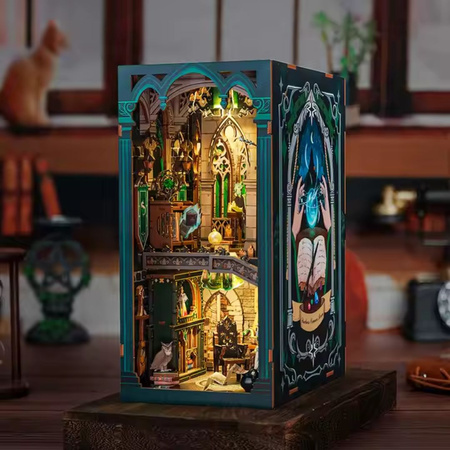 DIY Book Nook - Darkness Common Room |  Puzzle 3D