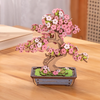 Sakura Bonsai – 3D puzzle Robotime, dřevěná dekorace s motivem japonské třešně