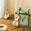 Dřevěná sada Puzzle 3D - violoncello | Cello Robotime