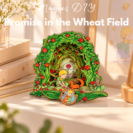 Promise in the Wheat Field – DIY magnet na lednici CuteBee | Malý princ