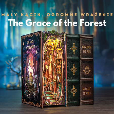 Vánoční sada Book Nook - Grace of the Forest | Cutebee