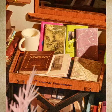 Mini dům 3d - Corner Bookstore | Rolife