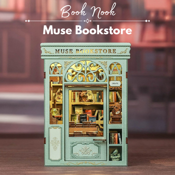 DIY Book Nook - Knihkupectví Muse | Cutebee