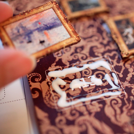 DIY Book Nook - Eternal Bookstore | Cutebee Dům miniatur