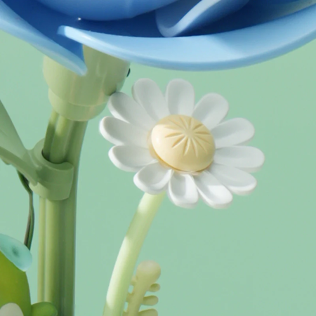 Puzzle 3D – Minty Camellia Lamp | ROKR