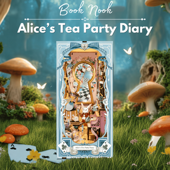 Alice's Tea Party Diary – DIY Book Nook Joincon | 3D puzzle Dárek