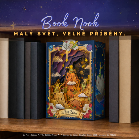The Little Prince and the Rose – DIY Book Nook Cutebee | 3D puzzle Dárek