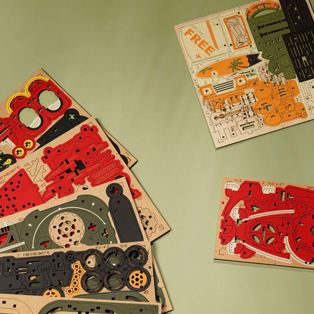 Road Tripper na kyvadle – 3D puzzle ROKR, kinetická dekorace