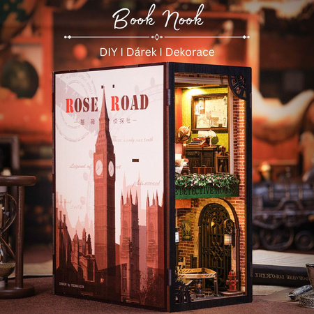 DIY Book Nook - Detective Agency | Cutebee miniaturní domeček