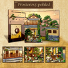 Serene Courtyard – DIY Book Nook CuteBee | 3D puzzle Dárek