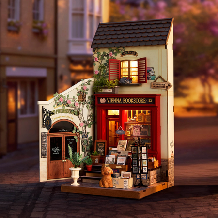 Mini domeček 3D – Vienna Bookstore | Rolife
