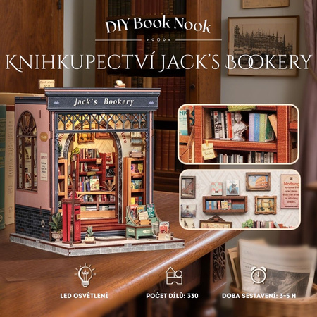 DIY Book Nook - Jack's Bookery | Cutebee