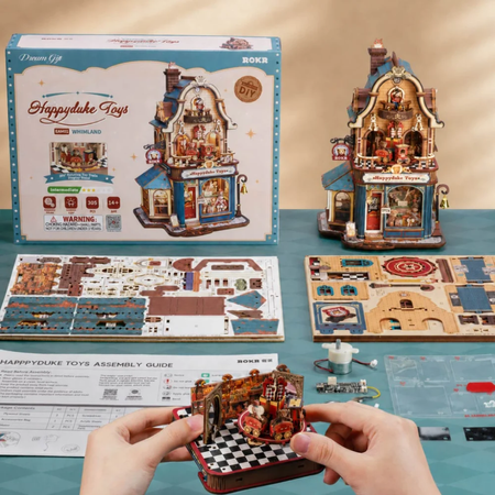 Happyduke Toys – DIY Miniaturní domeček | MiniCity