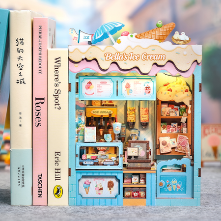 DIY Book Nook - Bella's Ice Cream | Cutebee