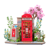 Dřevěná sada puzzle 3D - Blossom Book Booth | Rolife