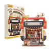 Dřevěná sada Puzzle 3D - Record Store