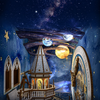 Stellar Castle – DIY Book Nook Minicity | 3D puzzle Dárek