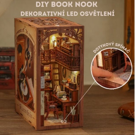 DIY Book Nook - Secret Rhythm | Cutebee Miniaturní domeček