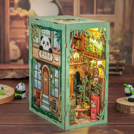 DIY Book Nook - Knihkupectví Panda | Cutebee