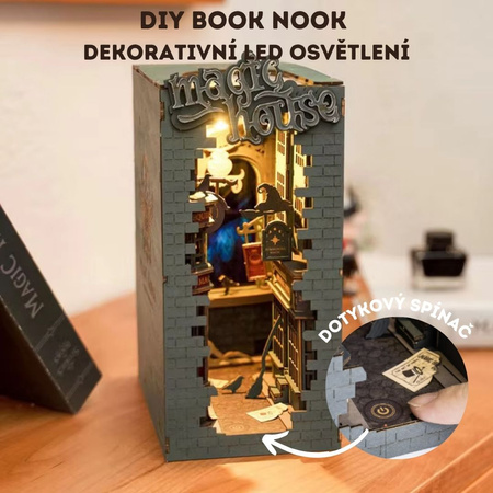 DIY Book Nook - Kouzelný dům
