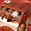 DIY Book Nook - Christmas Indoor Scene | Rolife 3D puzzle