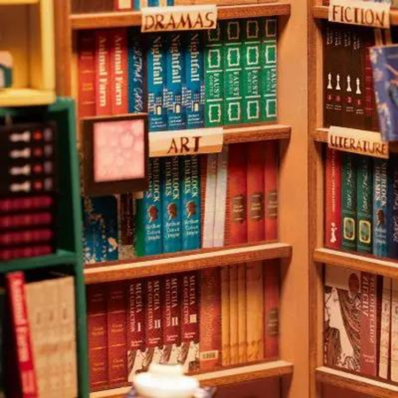 DIY Book Nook - Shakespeare Bookstore | Rolife