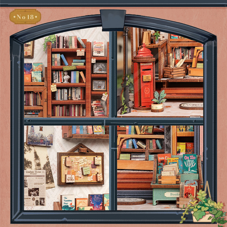 DIY Book Nook - Jack's Bookery | Cutebee