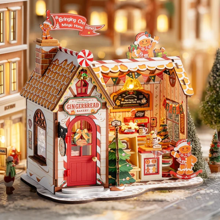 Gingerbread Bakery – Mini domeček 3D | Rolife