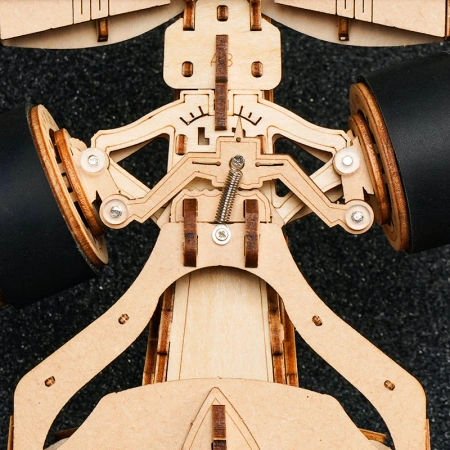 Dřevěná sada Puzzle 3D - závodní auto F1 | ROKR dřevěné puzzle dárek