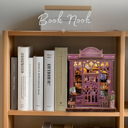 DIY Book Nook - The Astrology Bookshop | Cutebee
