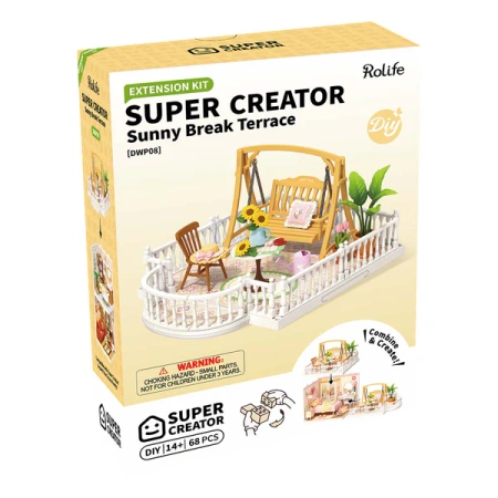Mini 3D dům - Terasa (Super Creator) | Rolife