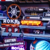 Puzzle 3D kuličková dráha - Poslední město | Mechanická kuličková dráha Robotime ROKR