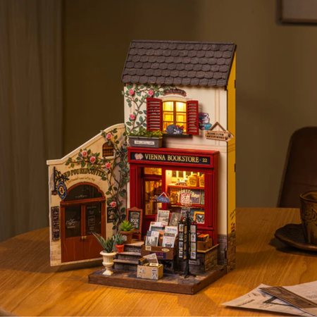 Mini domeček 3D – Vienna Bookstore | Rolife