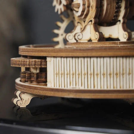 Dřevěná sada Puzzle 3D - Zeměkoule | ROKR dárkové dřevěné puzzle