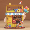 Dřevěná stavebnice Puzzle 3D - Obchod s hračkami