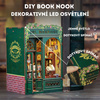 DIY Book Nook - Owl Bookstore | Miniaturní dům Cutebee